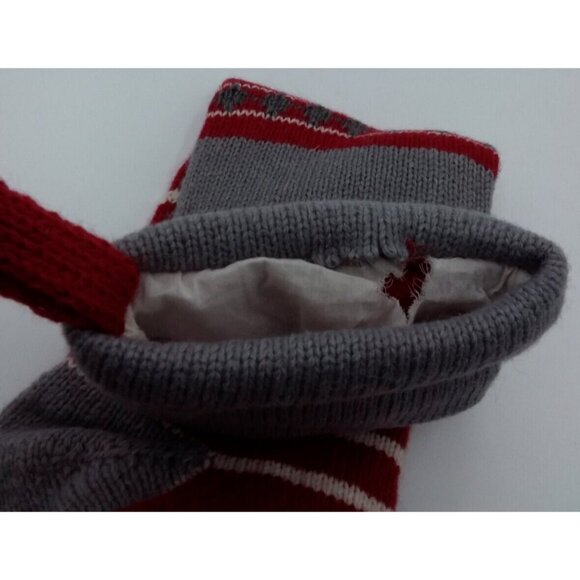 Pottery Barn Kids Peanut Natural Fair Isle Santa Wool Stocking Christmas Xmas - Picture 16 of 16